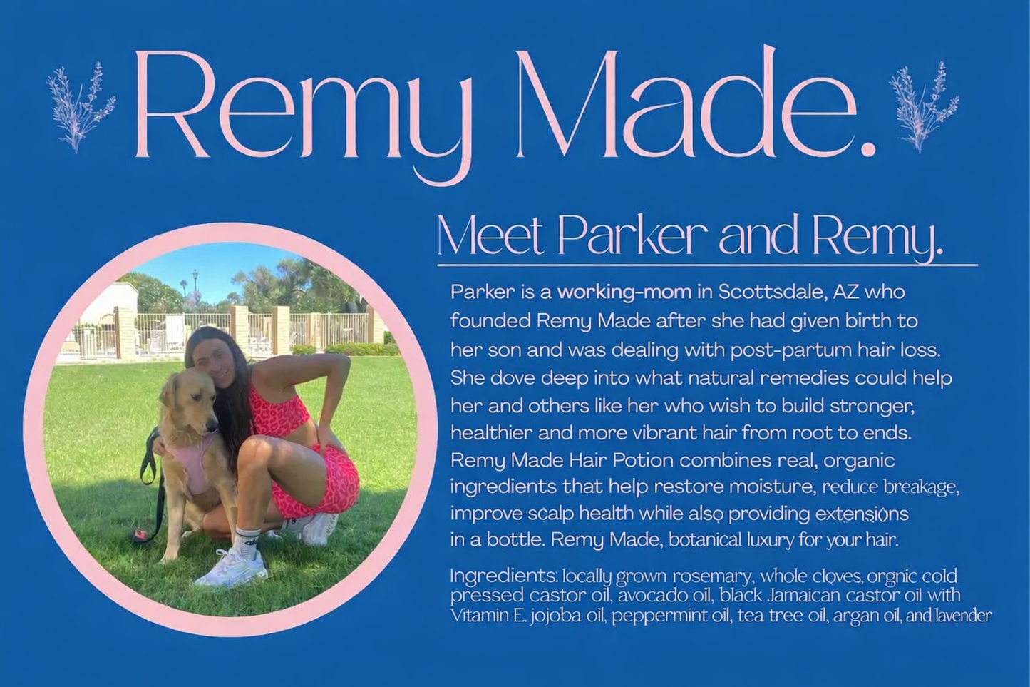 Remy Made Hair Potion — Botanical Scalp & Hair Oil
